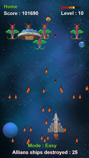 Musiquemusica Cosmos 2150 space battle shoot aliens level 2