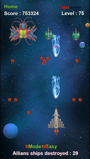Musiquemusica Cosmos 2150 space battle shoot aliens level 5